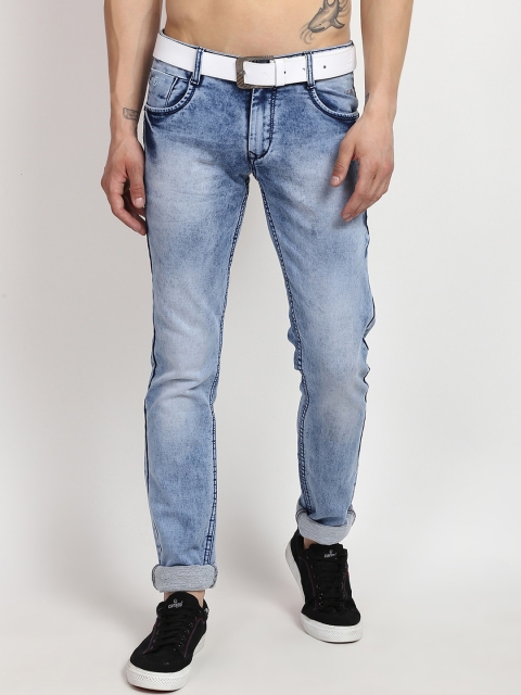

V2 Value & Variety Men Blue Heavy Fade Jeans