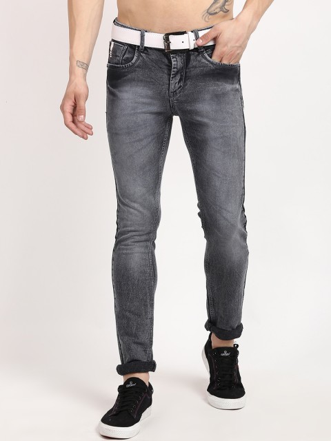 

V2 Value & Variety Men Grey Heavy Fade Jeans