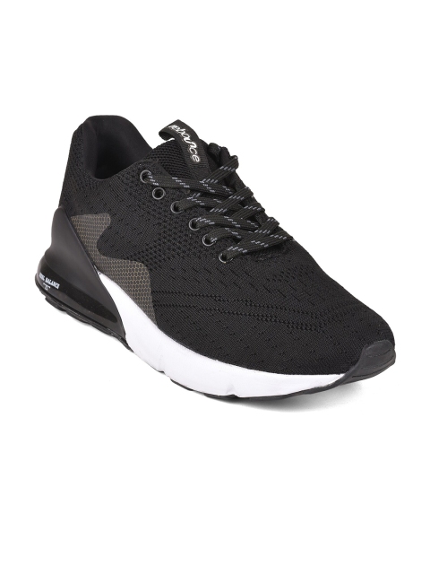 

Liberty Men Black Mesh Running Shoes