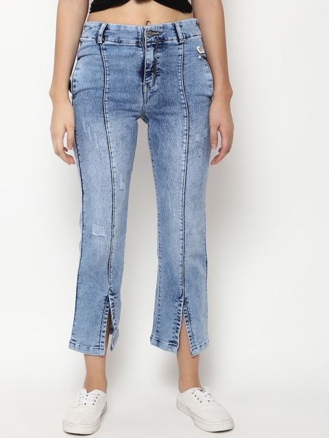 

V2 Value & Variety Women Blue Heavy Fade Jeans