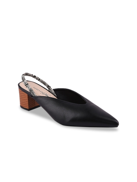 

Forever Glam by Pantaloons Women Black Solid Pumps