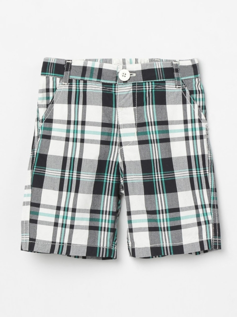 

max Boys Multicoloured Checked Regular Fit Regular Shorts, Multi