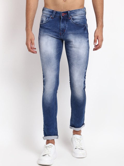 

V2 Value & Variety Men Blue Heavy Fade Jeans