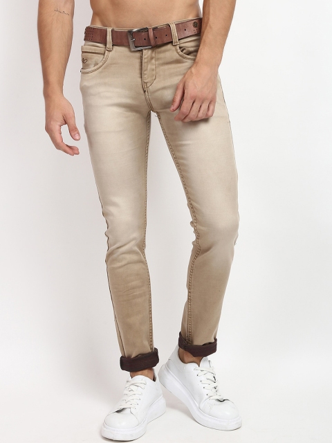 

V2 Value & Variety Men Beige Light Fade Jeans