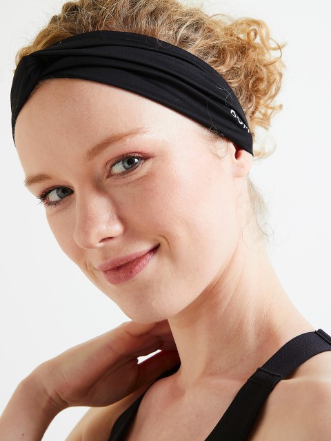 

Domyos By Decathlon Women Black Solid Cardio Fitness Headband