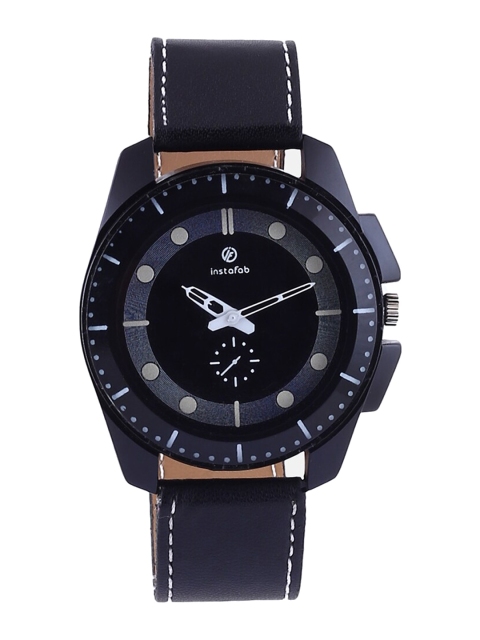 

Instafab Men Black Analogue Watch CSMRW5007