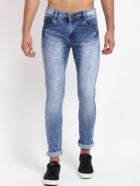 

V2 Value & Variety Men Blue Heavy Fade Jeans