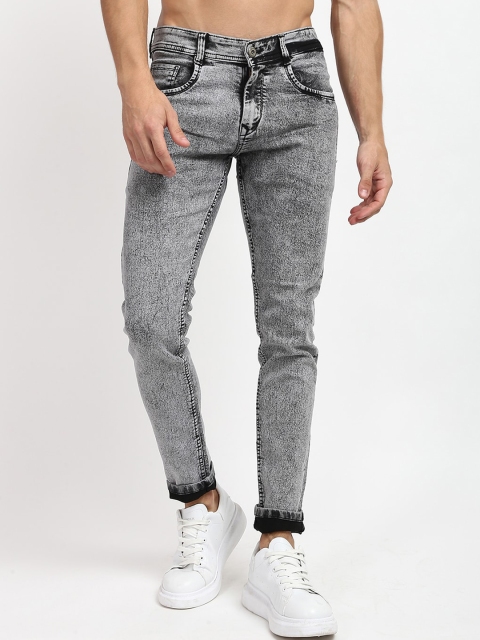 

V2 Value & Variety Men Grey Heavy Fade Jeans