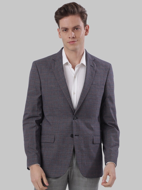 

Raymond Navy Regular Fit Single-Breasted Formal Blazer, Navy blue