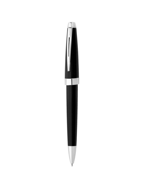 

Cross Black & Silver-Toned Aventura Selectip Roller Ball Pen With Box