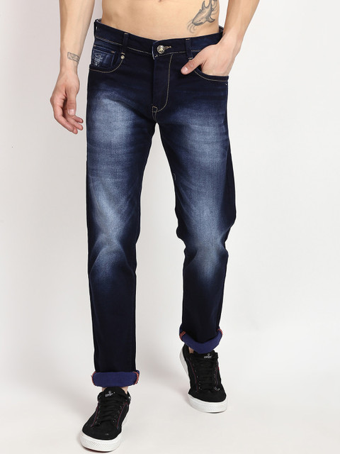 

V2 Value & Variety Men Blue Heavy Fade Jeans