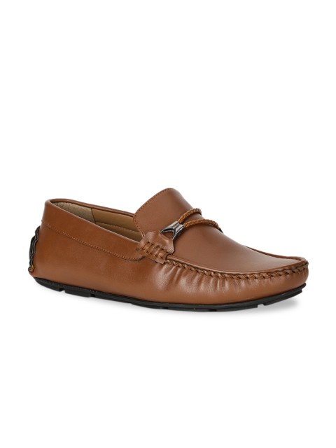 

Bruno Manetti Men Tan Brown Penny Loafers