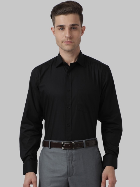 

Park Avenue Men Black Formal Shirt