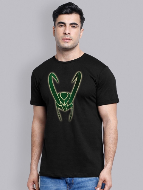 

Free Authority Men Black Loki Printed T-shirt