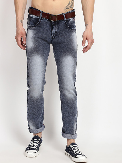 

V2 Value & Variety Men Blue Heavy Fade Jeans