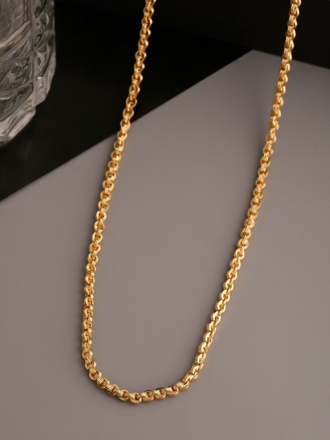 

Tistabene Men Gold-Plated Alloy Minimal Chain