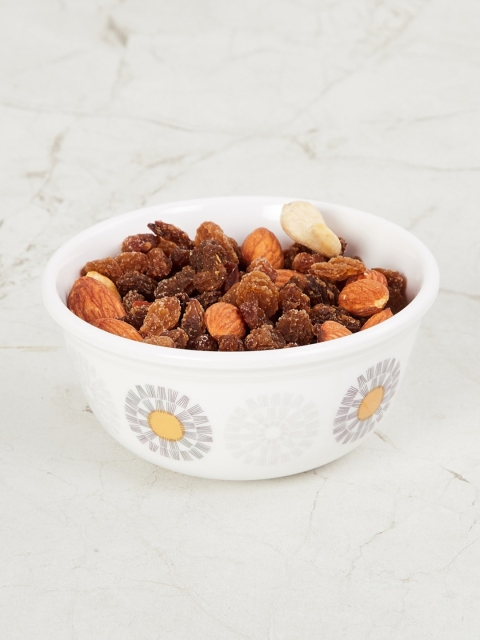 

Home Centre White & Yellow Meadows Siena Allure Bowl