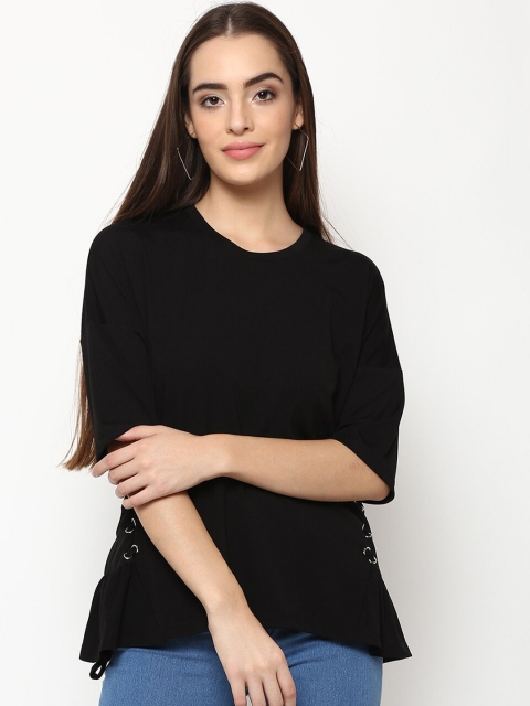 

V2 Value & Variety Black Regular Top