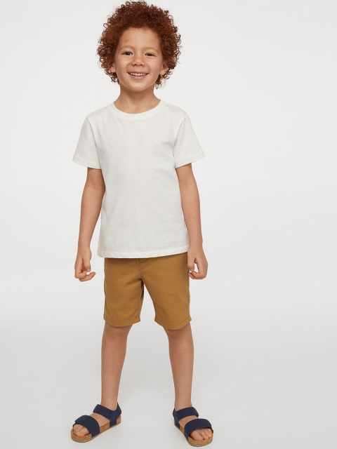 

H&M Kids Yellow Cotton Chino Shorts