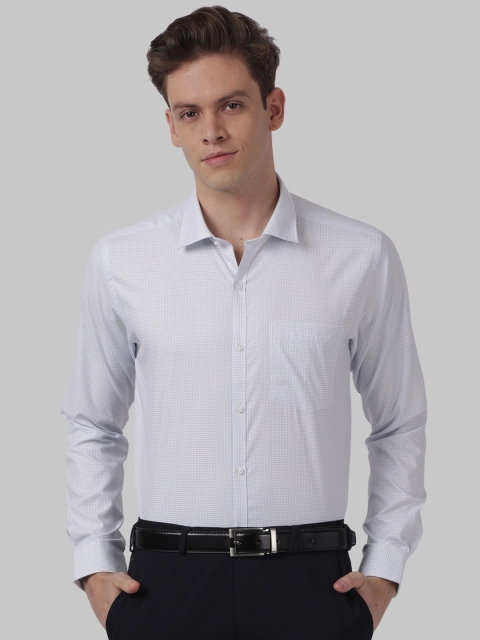 

Park Avenue Men Blue Slim Fit Formal Shirt