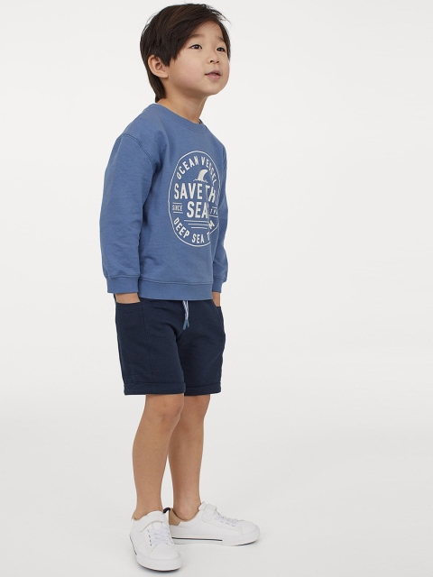 

H&M Boys Blue 3-Piece Cotton Set