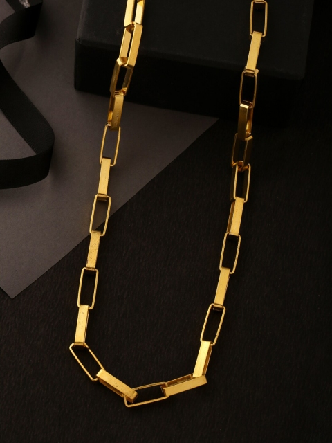 

Tistabene Men Gold-Toned Alloy Gold-Plated Chain