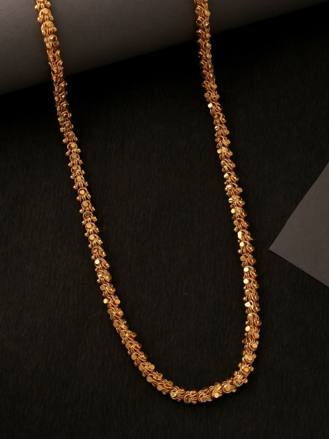 

Tistabene Men Gold Designer Link Gold Plated Chain