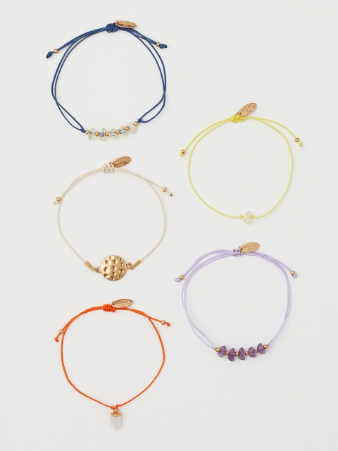 

H&M Women 5-Pack Bracelets, Multi