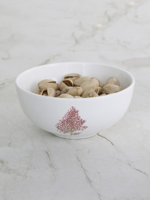 

Home Centre White & Red Printed Rice Bowl