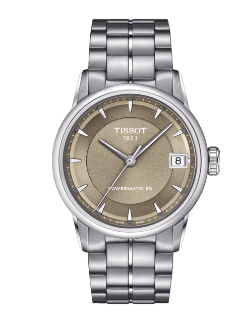 

TISSOT Women Bronze-Toned Analogue Watch T0862071130100