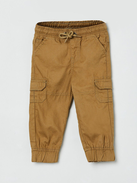 

max Boys Khaki Cargos Trousers
