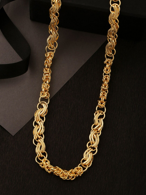 

Tistabene Men Gold-Plated Handmade Chain