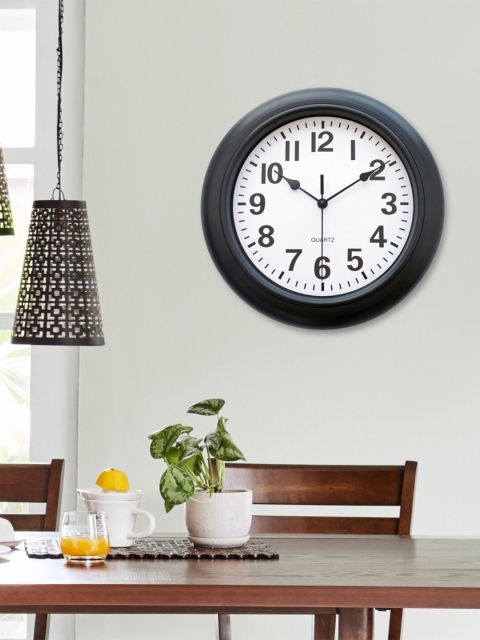 

Home Centre Black & White Vintage Wall Clock