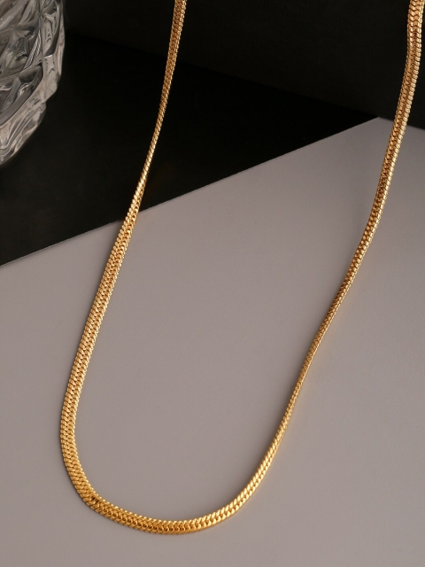 

Tistabene Men Gold-Plated Snake Chain