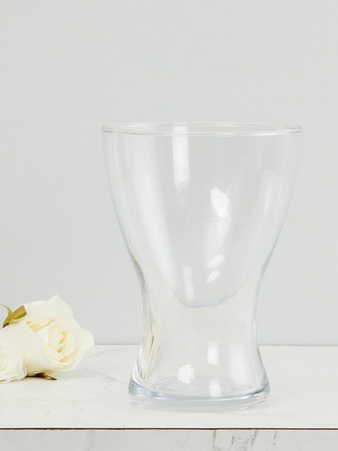 

Home Centre Transparent Solid Edric Wide Mouth Glass Vase