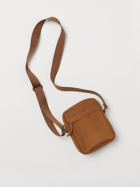 

H&M Men Brown Small Shoulder Bag