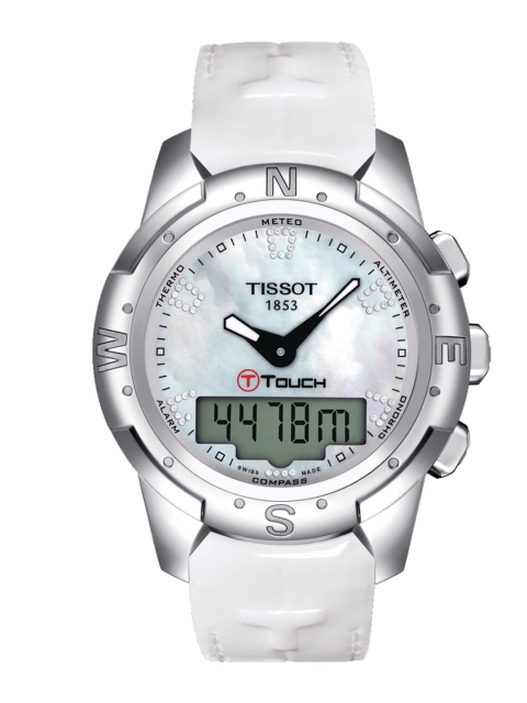 

TISSOT Women White Analogue and Digital Watch T0472204611600