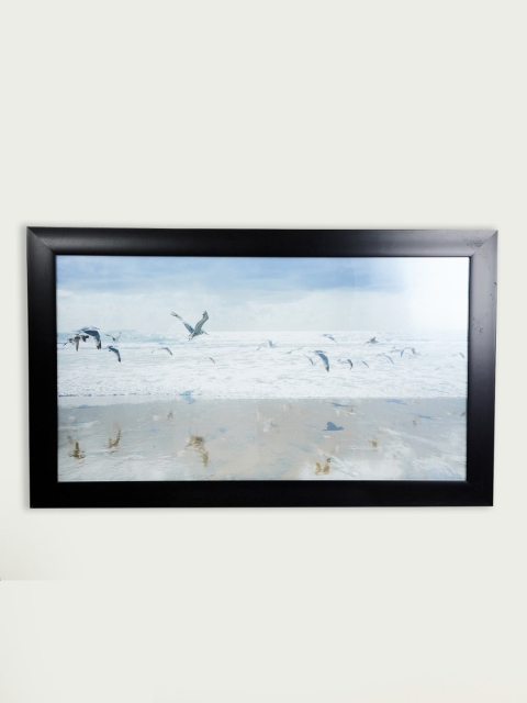 

Home Centre Blue & White Artistry Flying Bird Over Sea Picture Frame