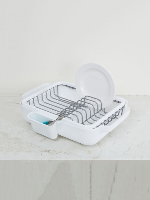 

Home Centre Multicolor Solid Orion In And Out Dish Rack, Multi