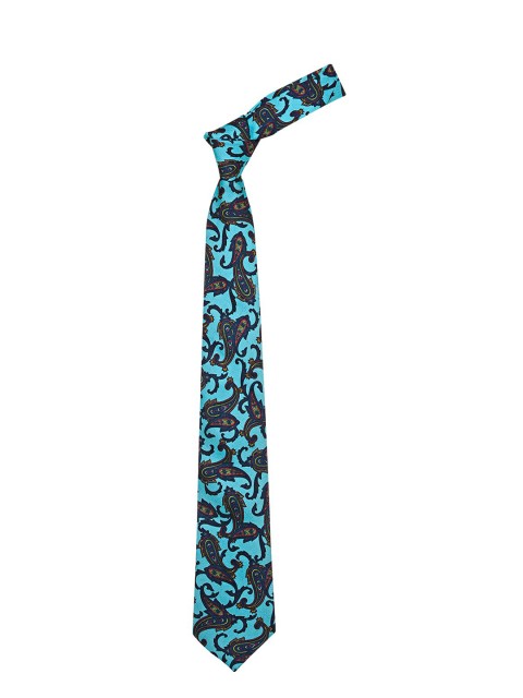 

CHOKORE Men Blue Printed Tie