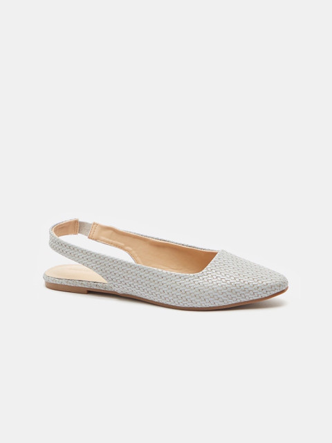 

shoexpress Women Grey Mules Flats
