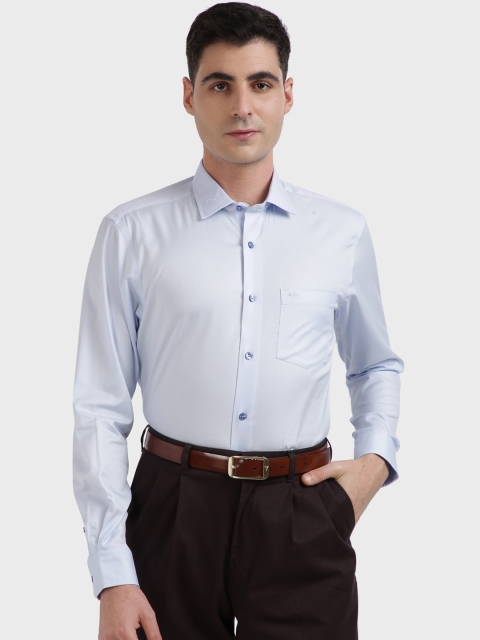

ColorPlus Men Blue Tailored Fit Casual Shirt