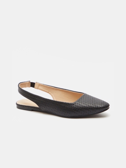 

shoexpress Women Black Ballerinas Flats