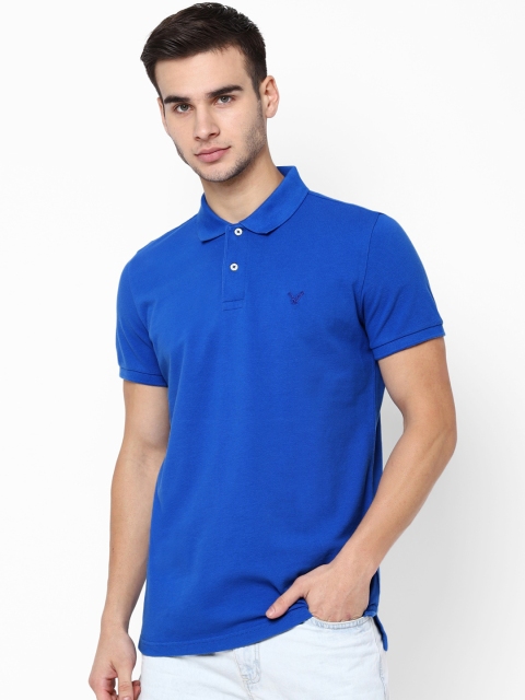 

AMERICAN EAGLE OUTFITTERS Men Blue Slim Fit Solid Casual Shirt