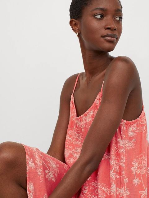 

H&M Woman's Orange Wide dress