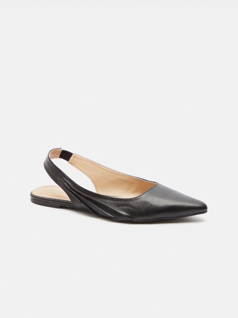 

shoexpress Women Black Mules Flats