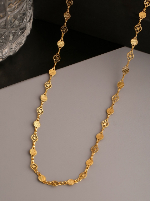 

Tistabene Men Gold-Toned Alloy Gold-Plated Chain