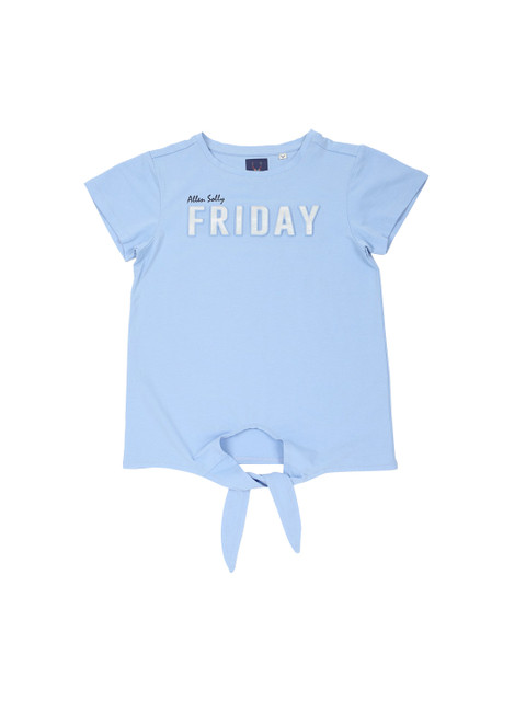 

Allen Solly Junior Girls Blue & White Regular Top