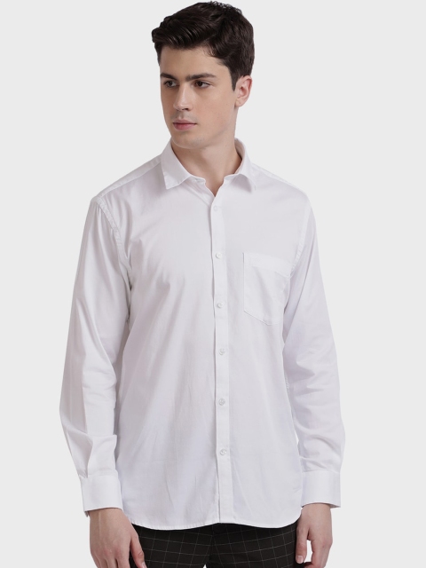 

ColorPlus Men White Tailored Fit Casual Shirt