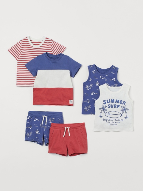 

H&M Boy's 6-piece summer set, Multi